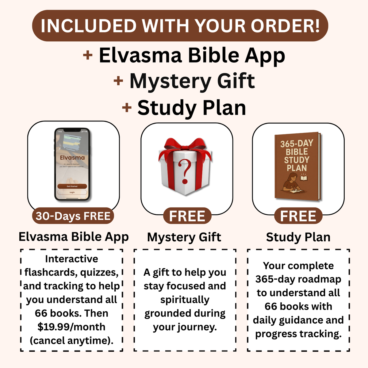 66-Page Bible Study Guide