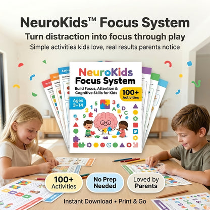 NeuroKids™ +100 Activities to Boost Attention, Focus, and Learning