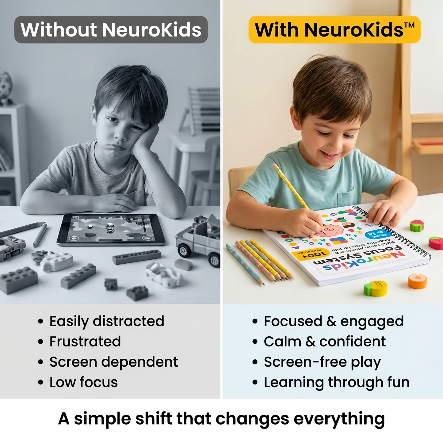 NeuroKids™ +100 Activities to Boost Attention, Focus, and Learning